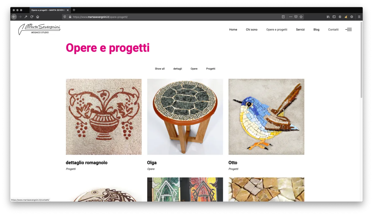 Marta Severgnini - Studio Mosaico
